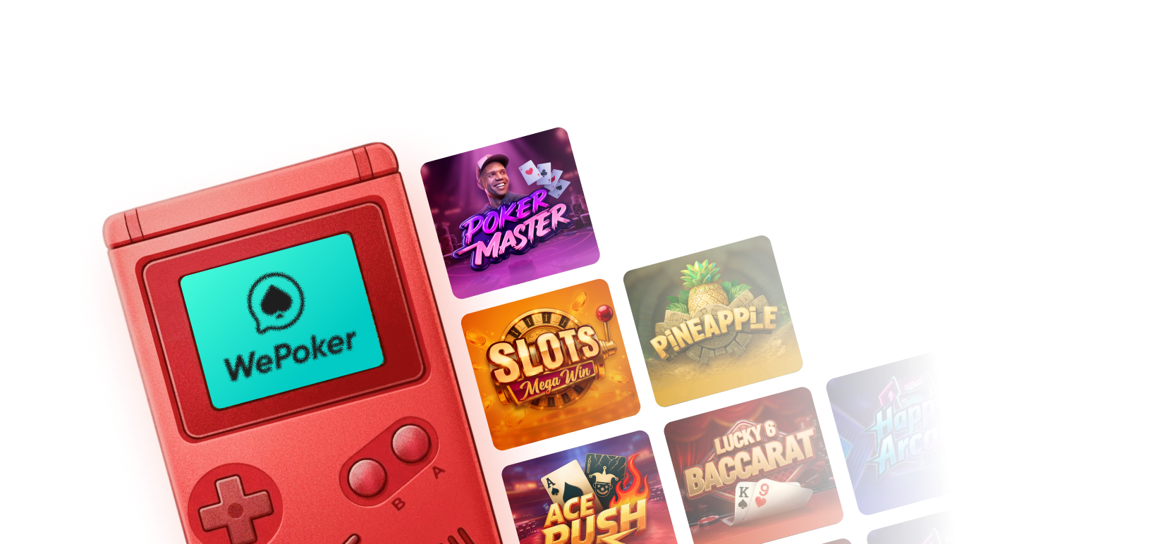 WePoker 创建房间手机端图